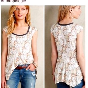 Anthropologie Weston Parrot Top
